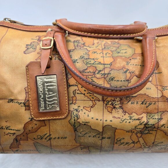 Alviero Geo Classic Boston Bag - Picture 9 of 16